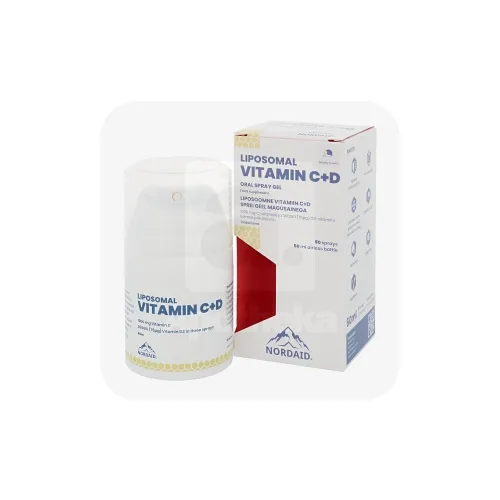 NORDAID VITAMIIN C+D LIPOSOOMNE SPREI GEEL 50ML