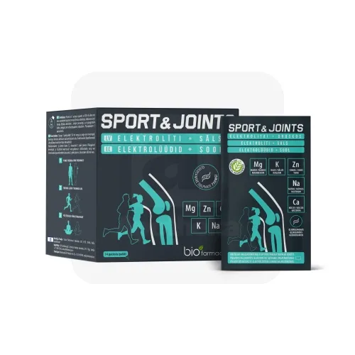 BIO MAGNEESIUM+BIO KAALIUM SPORT&JOINTS PULBER N14 UUS