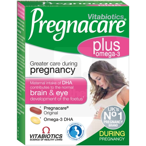 PREGNACARE PLUS OMEGA-3 DUAL PACK N28X2
