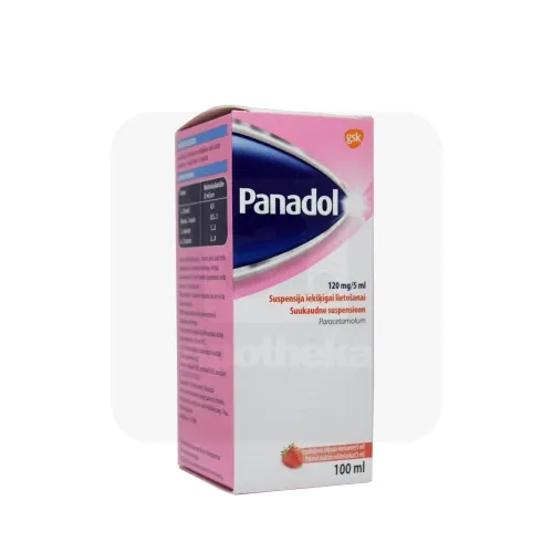 PANADOL SUUKAUDNE SUSP 120MG/5ML 100ML