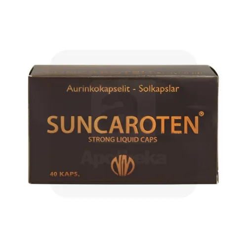 SUNCAROTEN STRONG KAPSLID N40