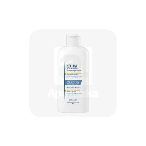 DUCRAY KELUAL SQUANORM SHAMPOON KUIVALE KÕÕMALE 200ML