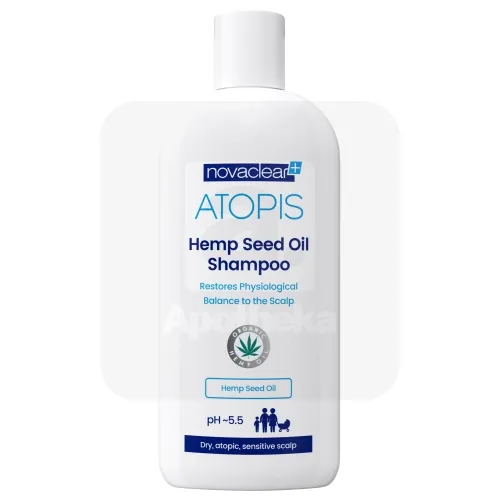 NOVACLEAR ATOPIS SHAMPOON ORGAANILISE KANEPISEEMNEÕLI 250ML