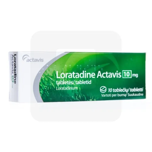 LORATADINE ACTAVIS TBL 10MG N10