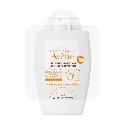 AVENE SUN MINERAALNE PÄIKESEKAITSE SPF50+ 40ML