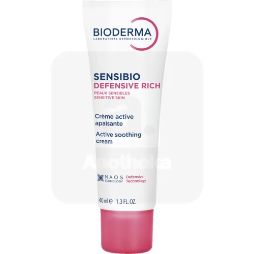 BIODERMA SENSIBIO DEFENSIVE RICH NÄOKREEM RAHUSTAV 40ML