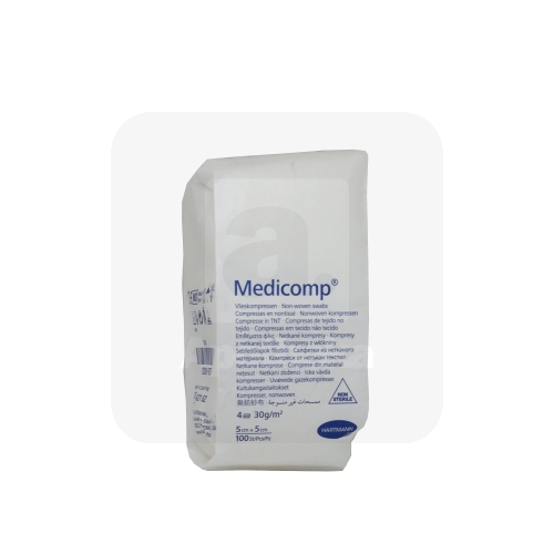 MEDICOMP TAMPOONID MITTESTER 5X5CM N100