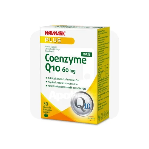 WALMARK KOENSÜÜM Q10 FORTE 60MG KAPSLID N30