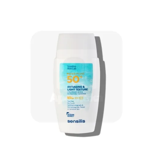SENSILIS PÄIKESEKAITSEFLUID VANANEMISVASTANE SPF50+ 40ML