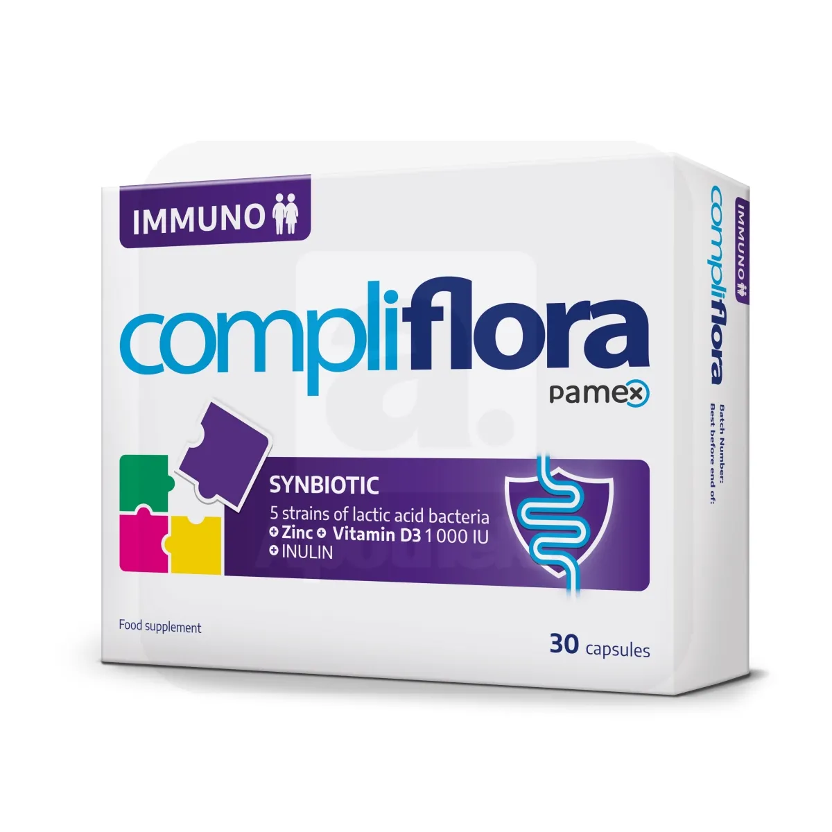 COMPLIFLORA IMMUNO KAPSLID N30 - Tootepilt