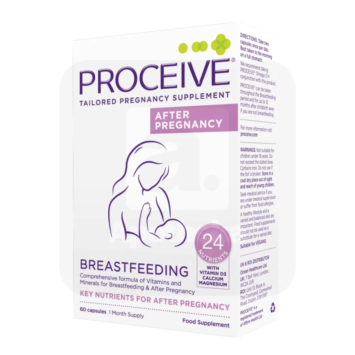 PROCEIVE BREASTFEEDING KAPSLID N60 - Tootepilt