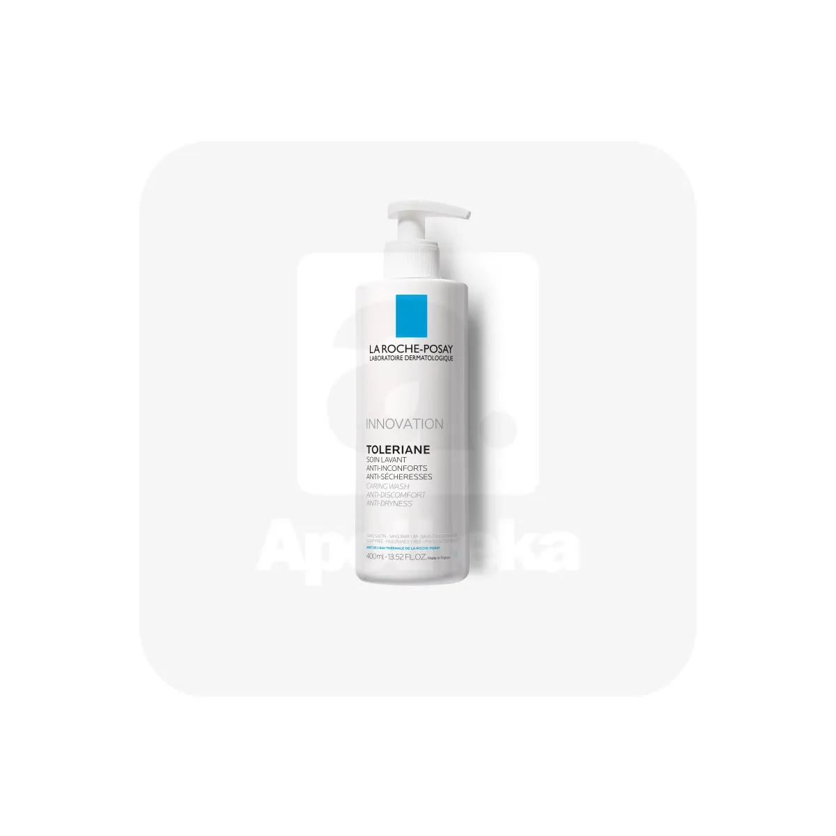 LA ROCHE-POSAY TOLERIANE HOOLDAV NÄOPESUKREEM 400ML - Tootepilt