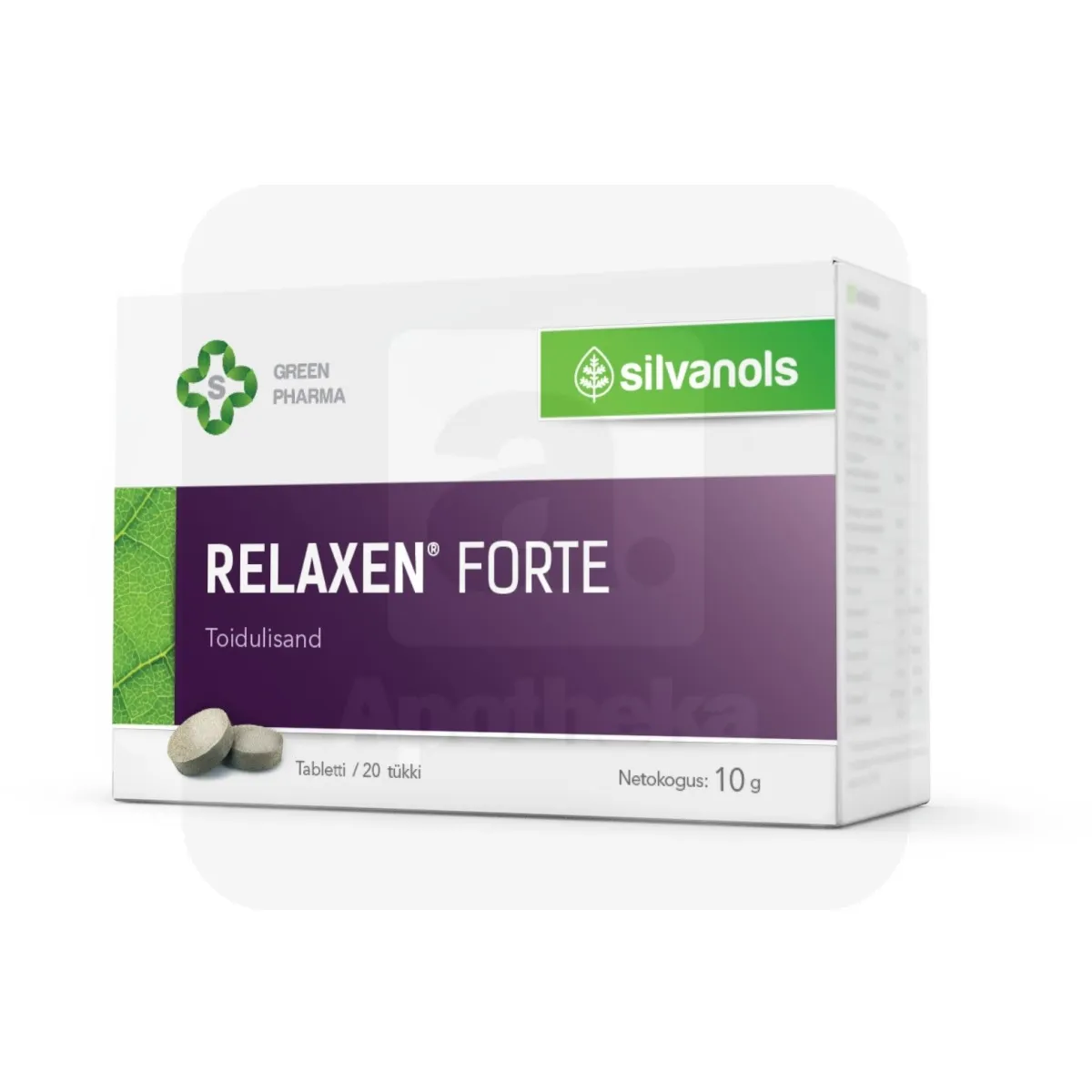 RELAXEN FORTE TBL N20 - Tootepilt