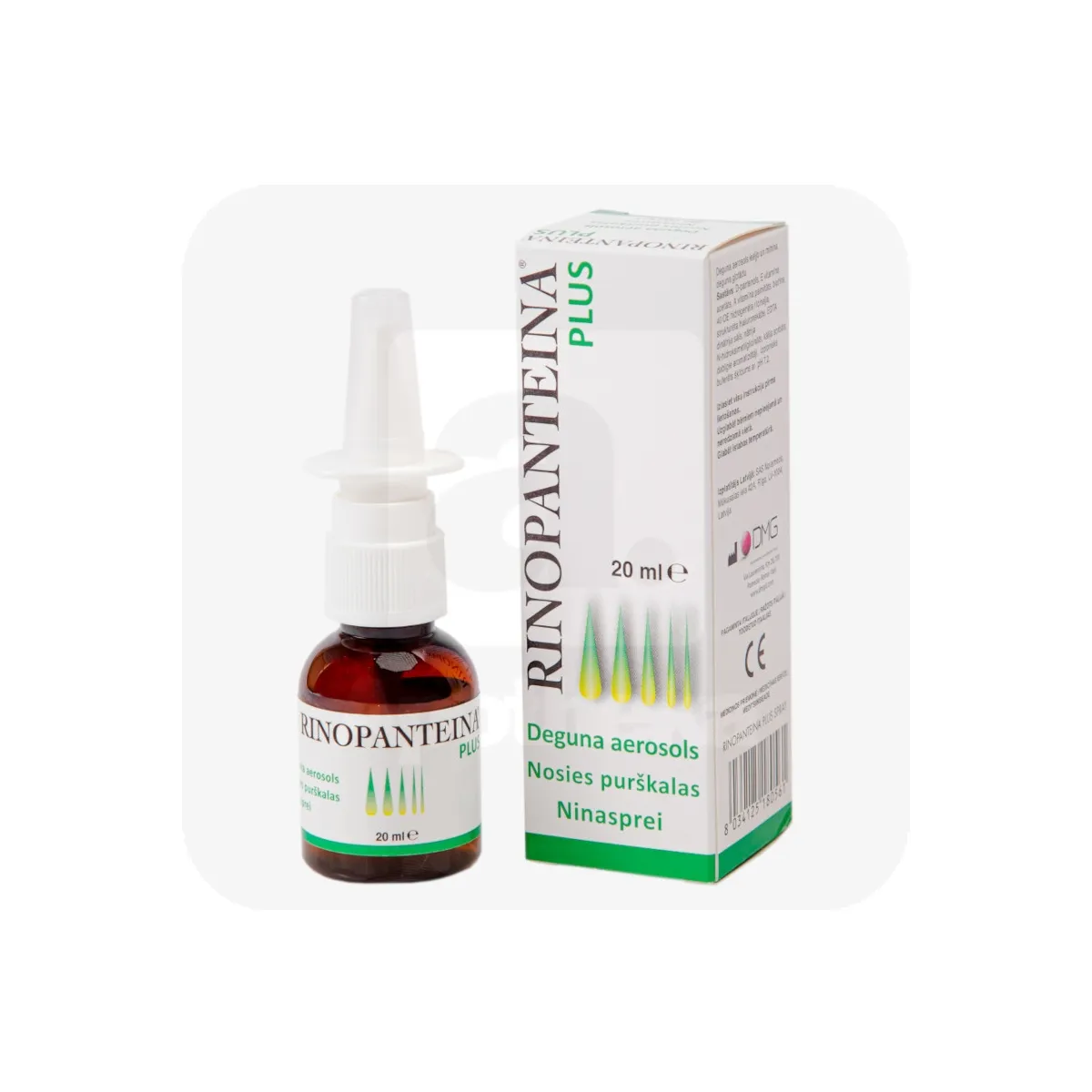 RINOPANTEINA PLUS NINASPREI 20ML - Tootepilt