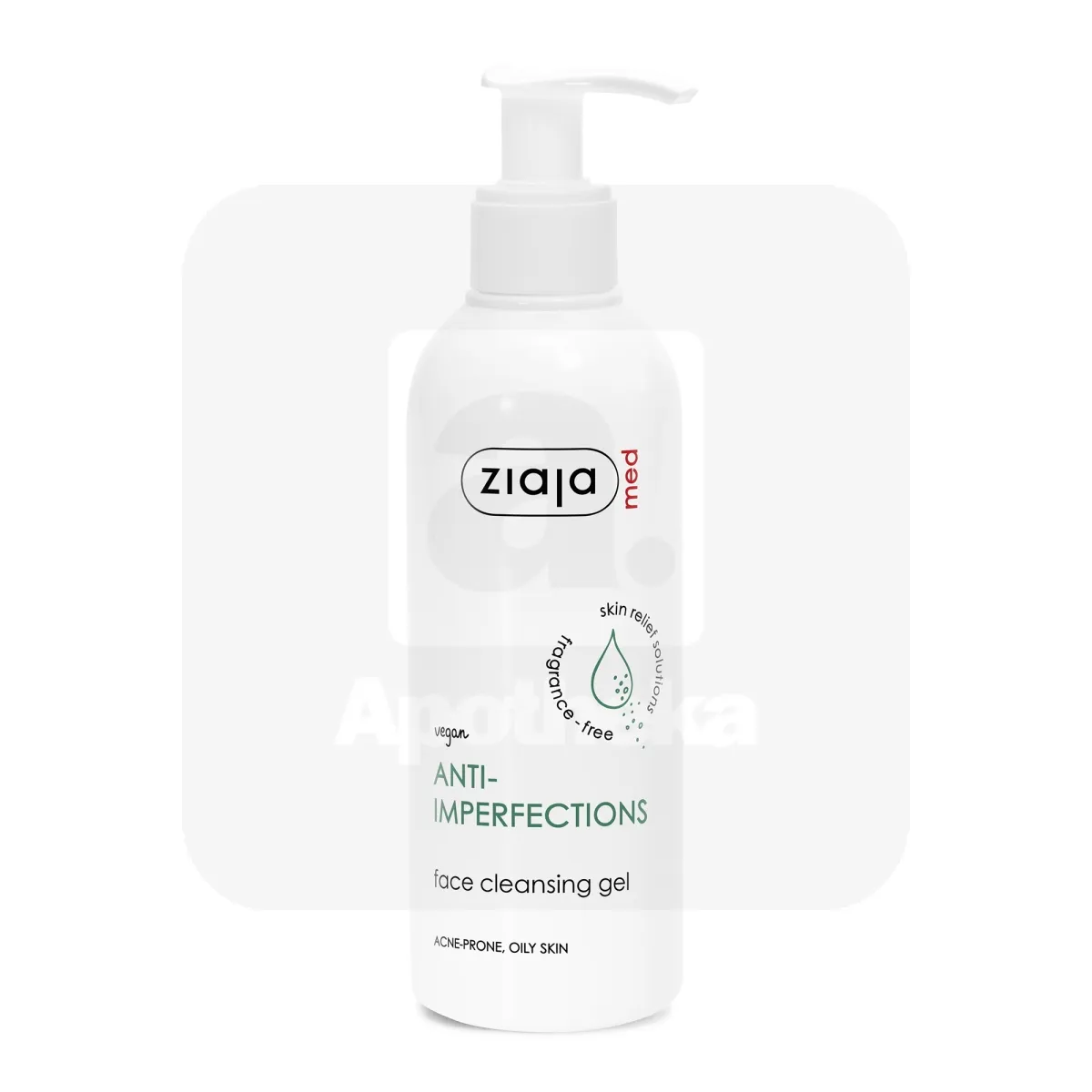 ZIAJA MED NÄOPUHASTUSGEEL PROBLEEMSELE RASUSELE NAHALE 200ML - Tootepilt