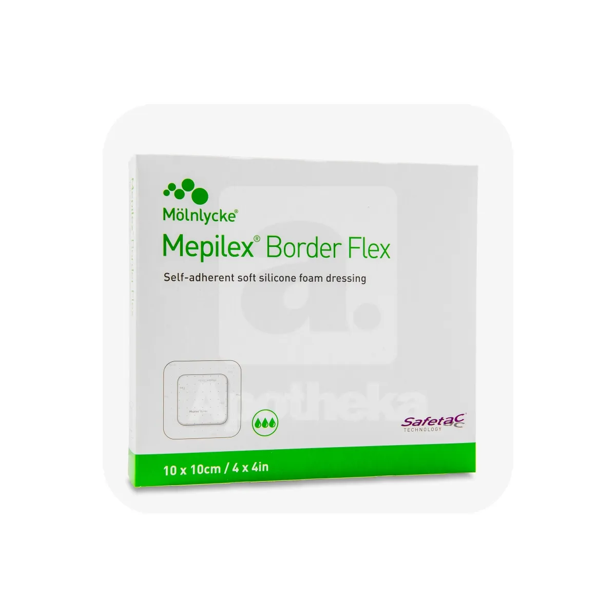 MEPILEX BORDER FLEX 10X10CM N5 STER - Tootepilt