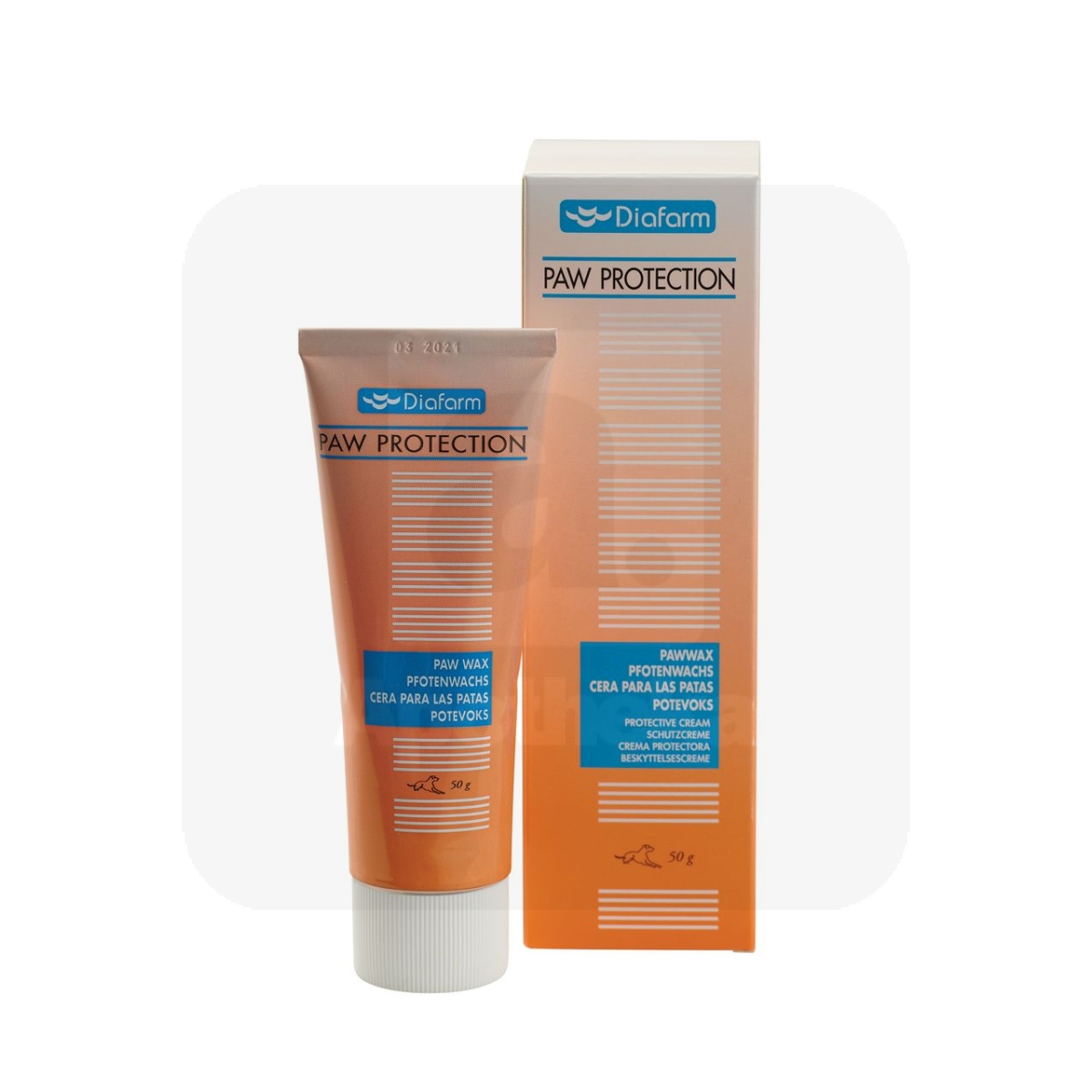 Diafarm käpapadjandivaha 50 g - Tootepilt