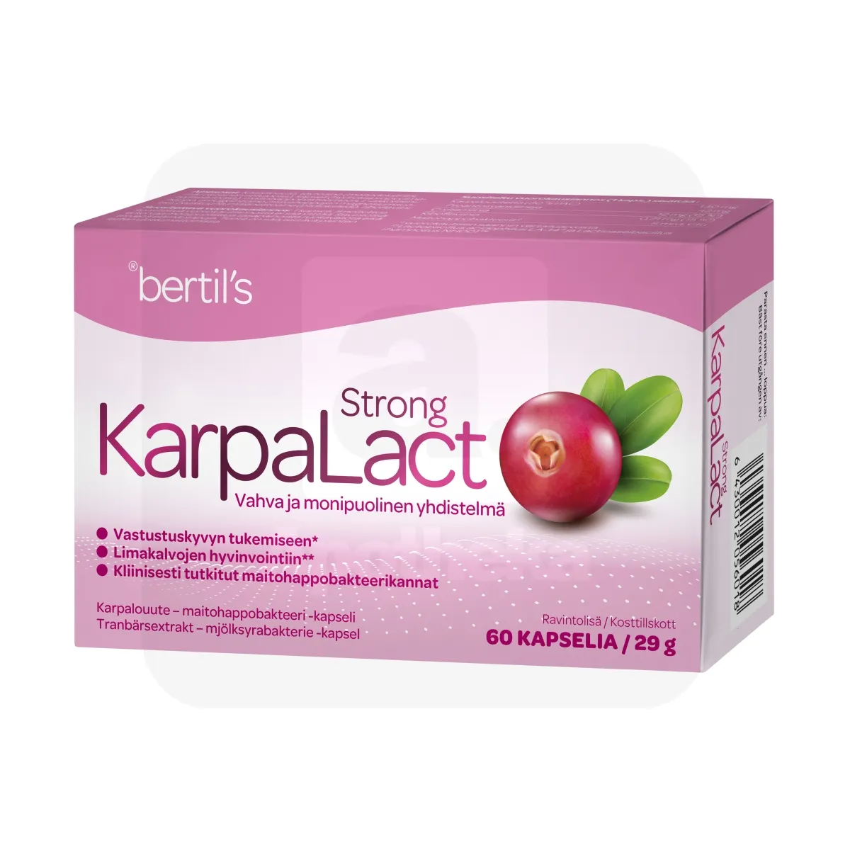 BERTILS KARPALACT STRONG KAPSLID N60 - Tootepilt