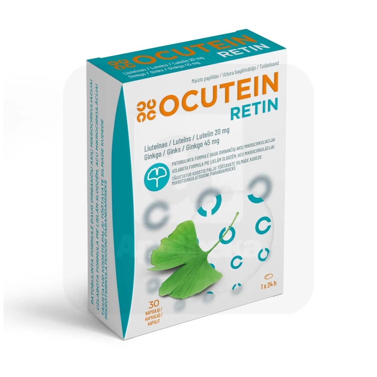 OCUTEIN RETIN luteiin kapslid N30 - Tootepilt