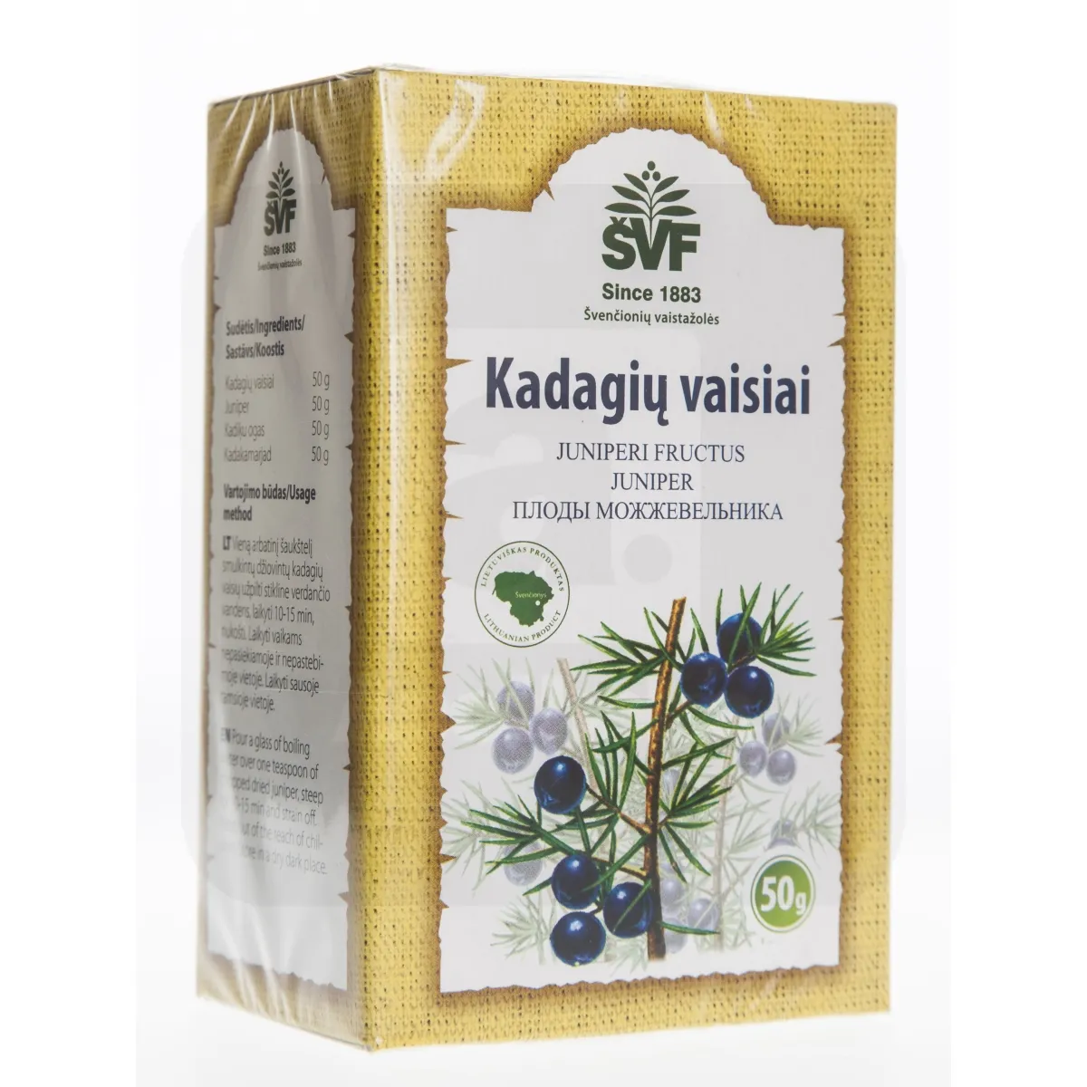 KADAKAMARJAD (JUNIPERI FRUCTUS) 50G - Tootepilt