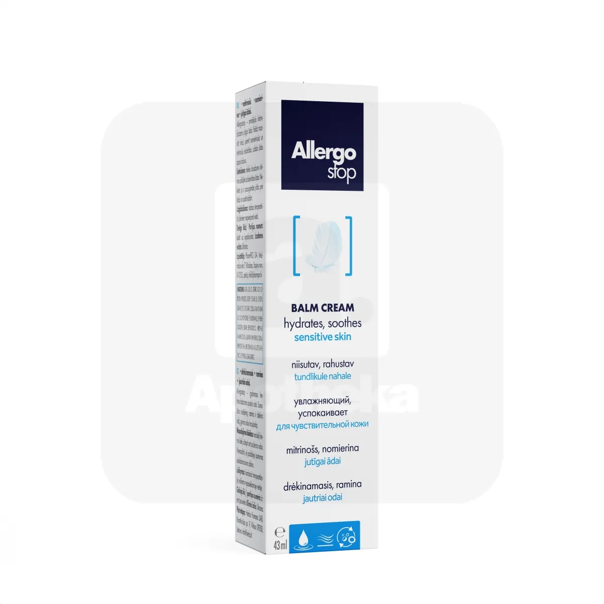 TERVISTAV KREEM PALSAM ALLERGOSTOP 43ML - Tootepilt