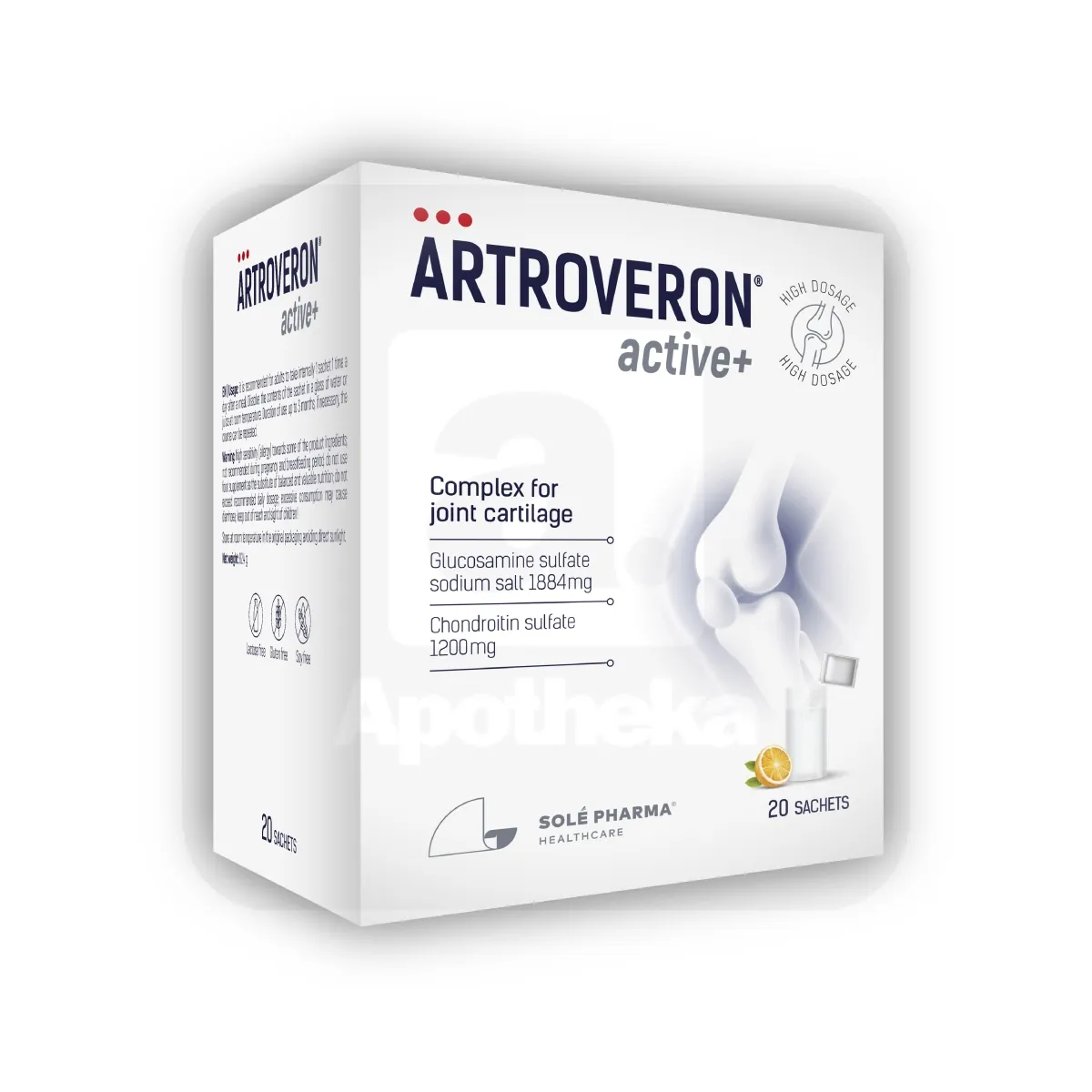 ARTROVERON ACTIVE+ PULBER N20 - Tootepilt