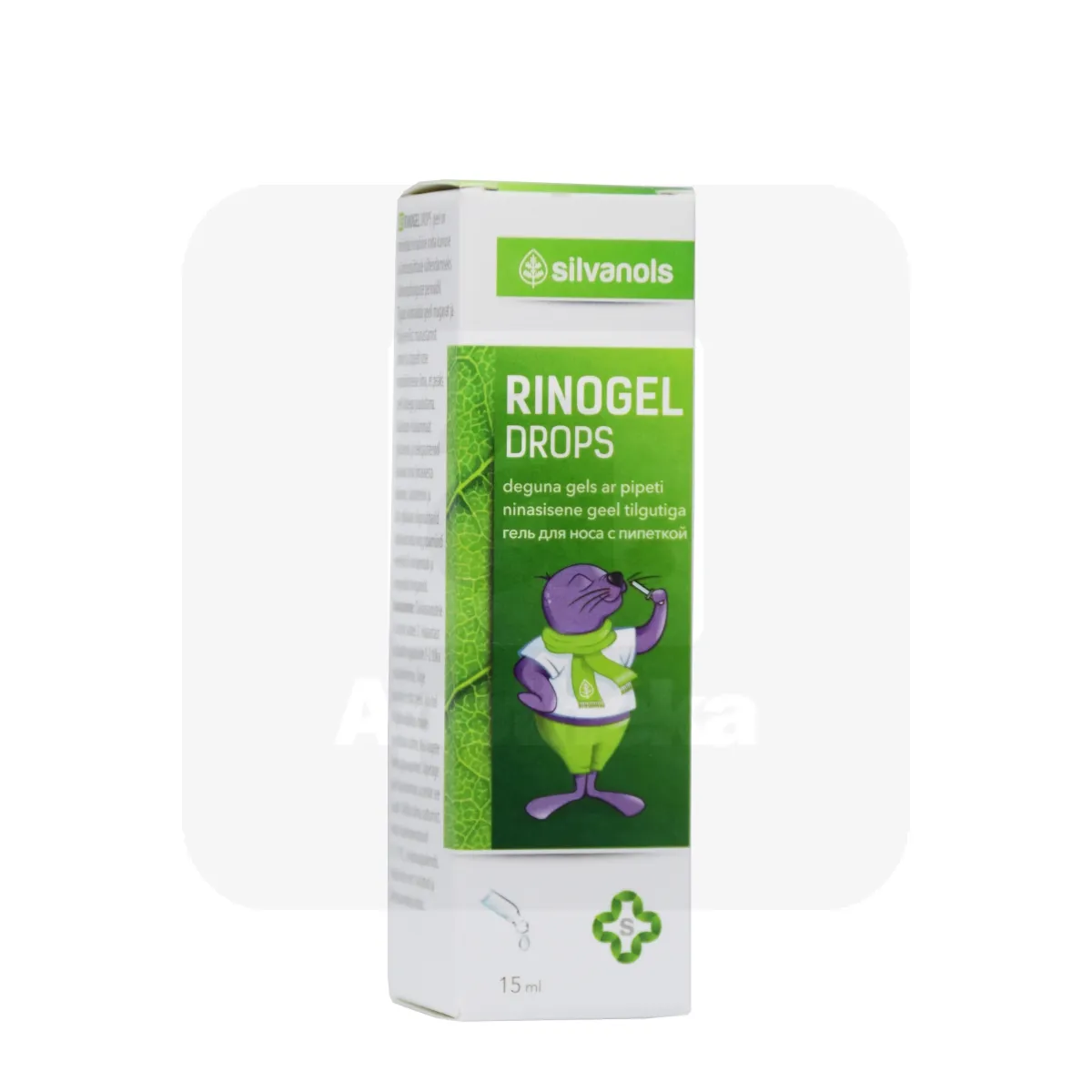 RINOGEL DROPS GEEL TILGUTIGA 15ML - Tootepilt