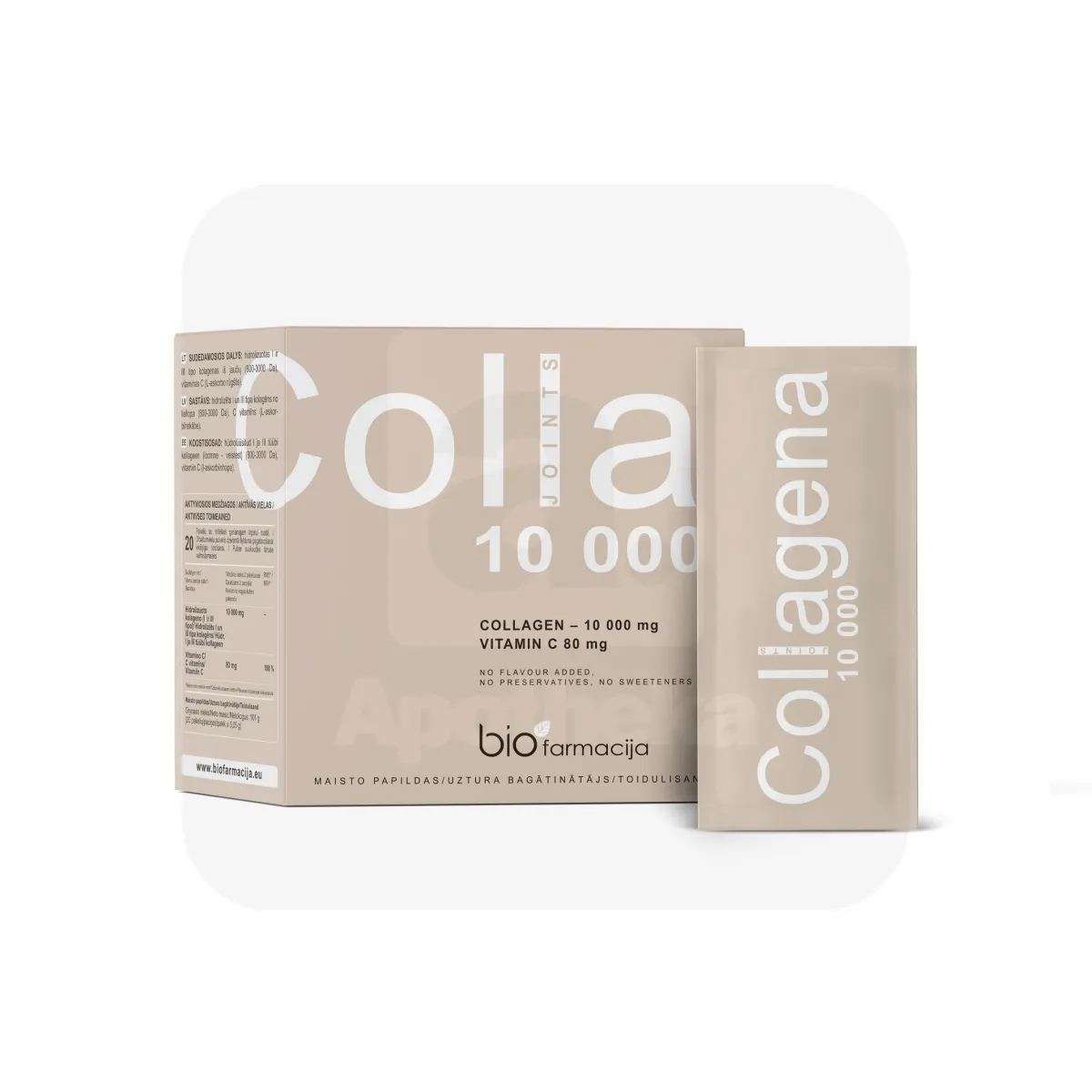 COLLAGENA 10 000 JOINTS N20 - Tootepilt