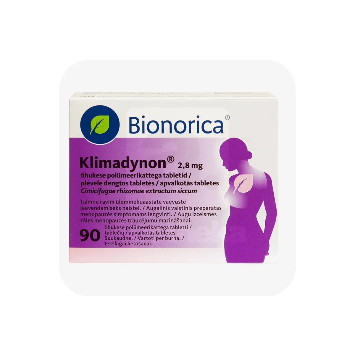 KLIMADYNON TBL 2,8MG N90 - Tootepilt