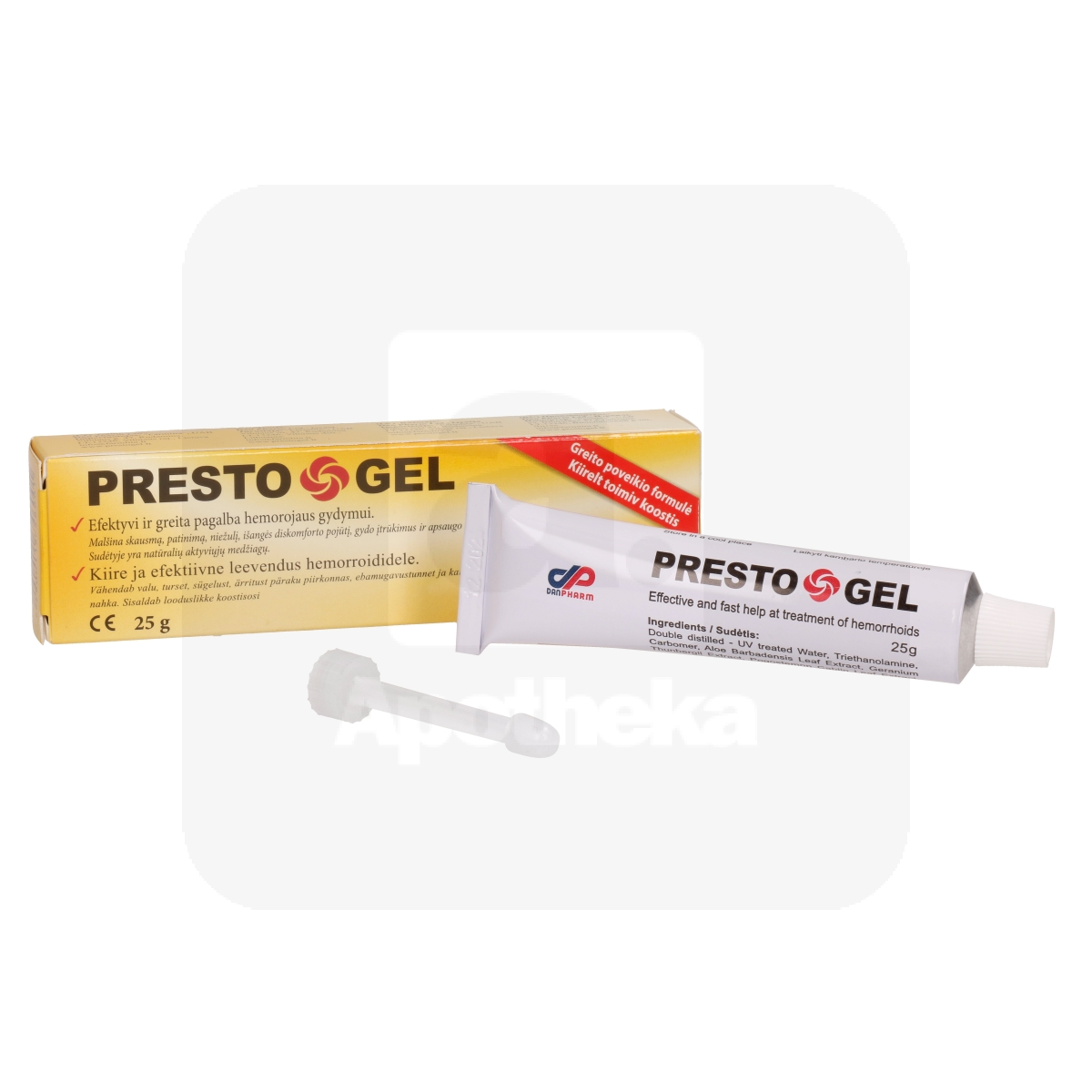 PRESTO GEL 25G - Tootepilt
