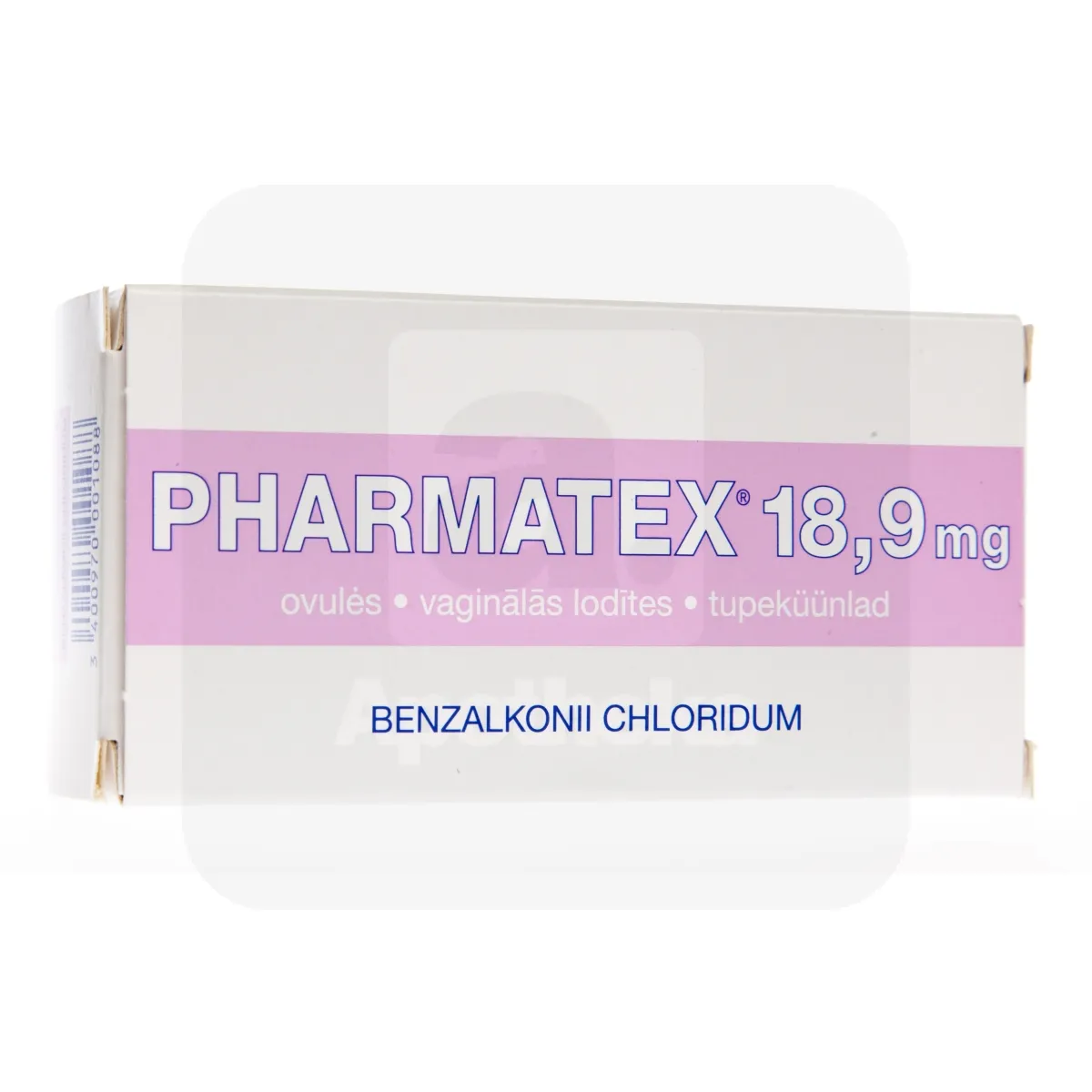 PHARMATEX VAGINAALSUPOSIIT 18,9MG N10 - Tootepilt