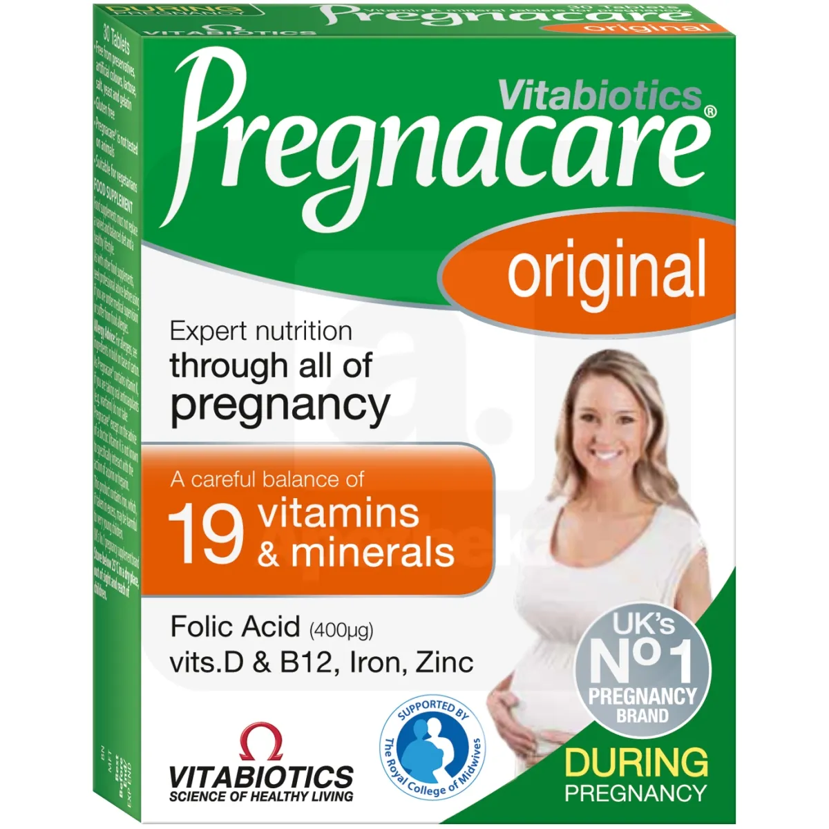 PREGNACARE TBL N30 - Tootepilt