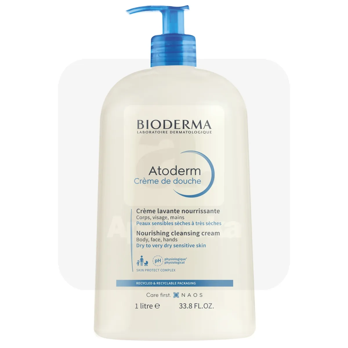 BIODERMA ATODERM DUSHIKREEM KUIVALE NAHALE 1000ML - Tootepilt
