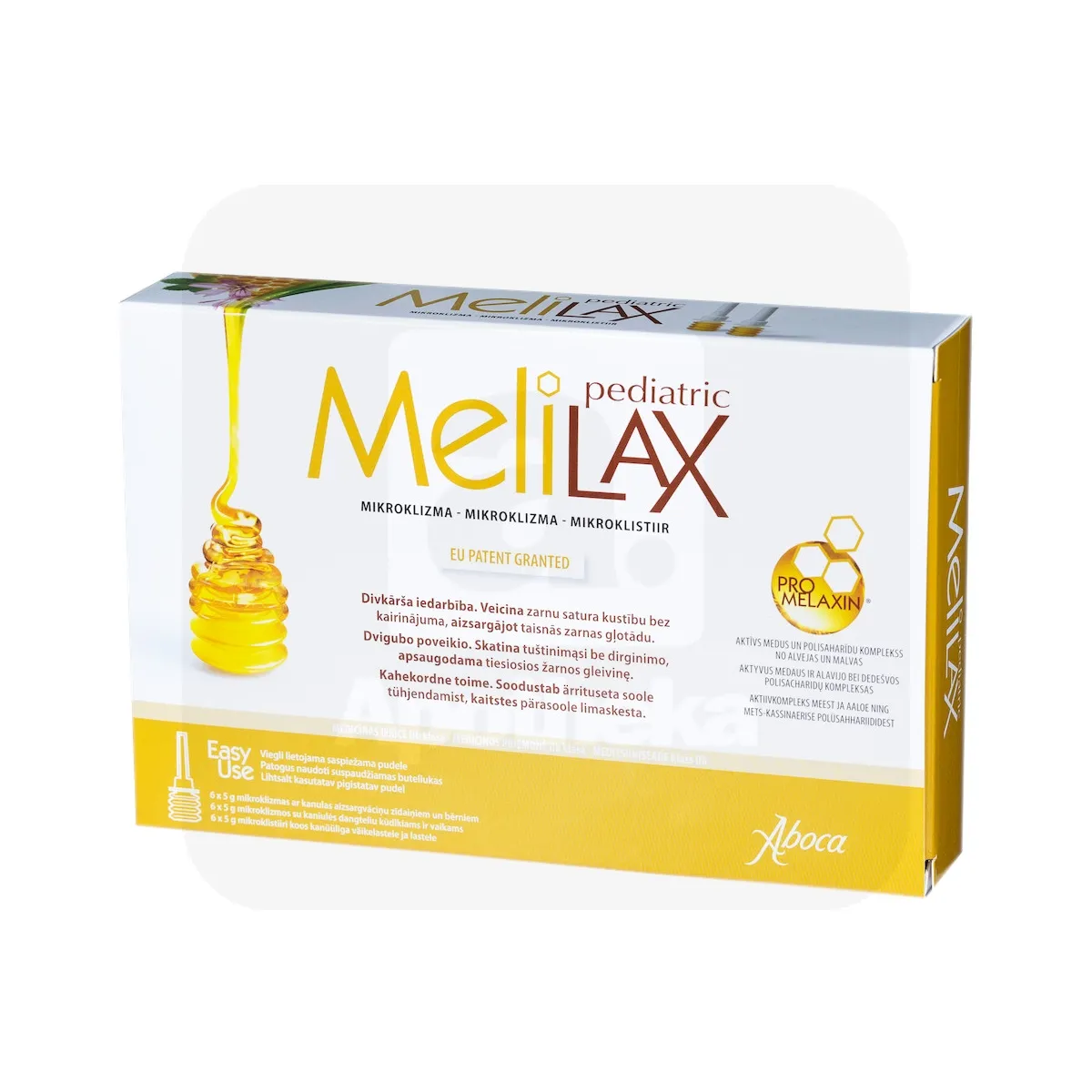 MELILAX PEDIATRIC MIKROKLISTIIR 5G N6 - Tootepilt