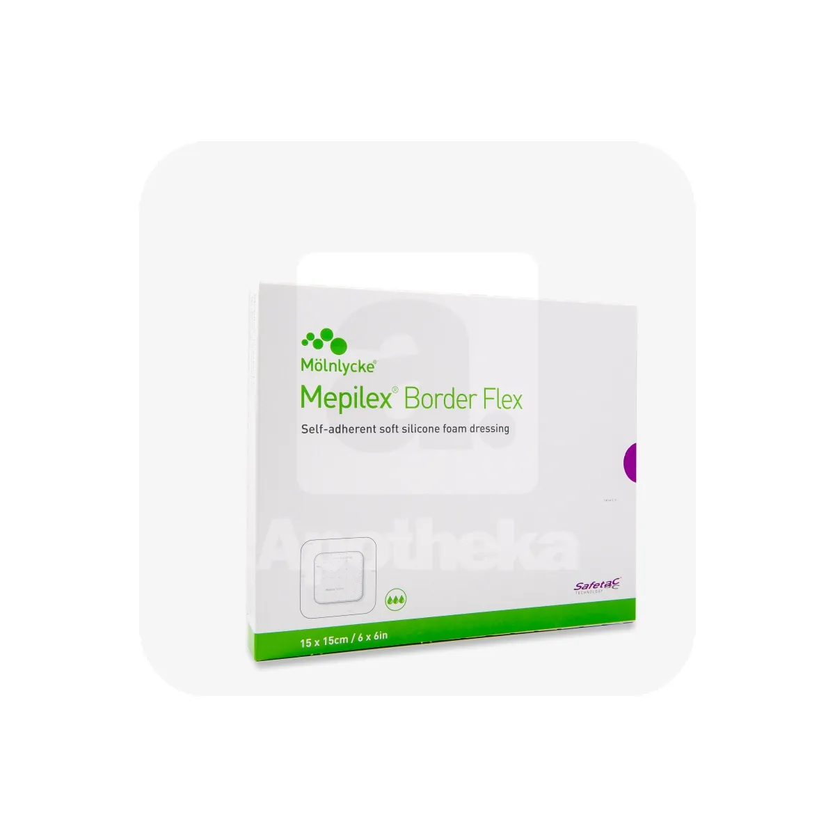 MEPILEX BORDER FLEX 15X15CM N5 STER - Tootepilt