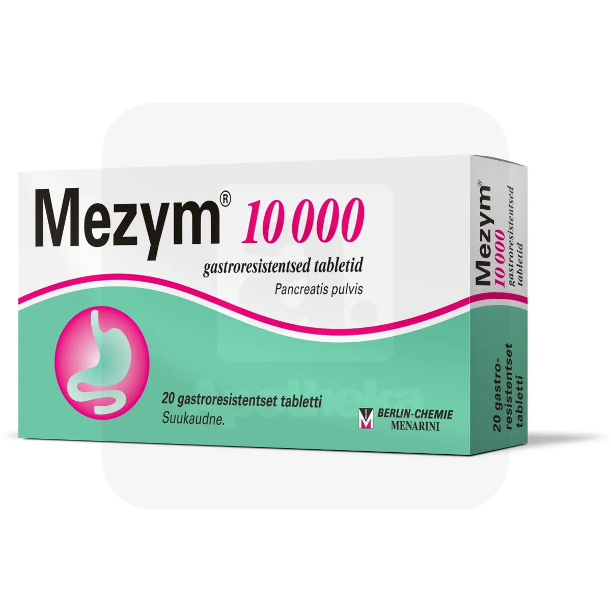 MEZYM 10 000 TBL 10000+7500+375TÜ N20 GASTRORESISTENTNE - Tootepilt 1