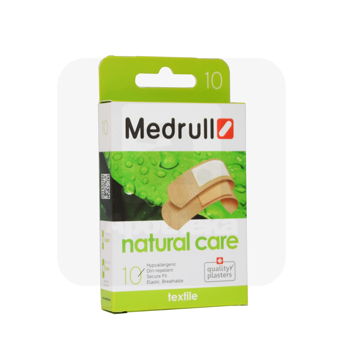 MEDRULL PLAASTER NATURAL CARE TEKSTIIL N10 - Tootepilt