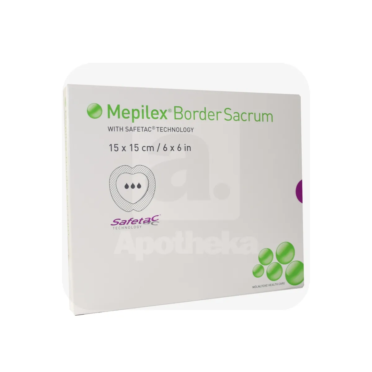 MEPILEX BORDER SACRUM PLAASTER 15X15CM N5 - Tootepilt