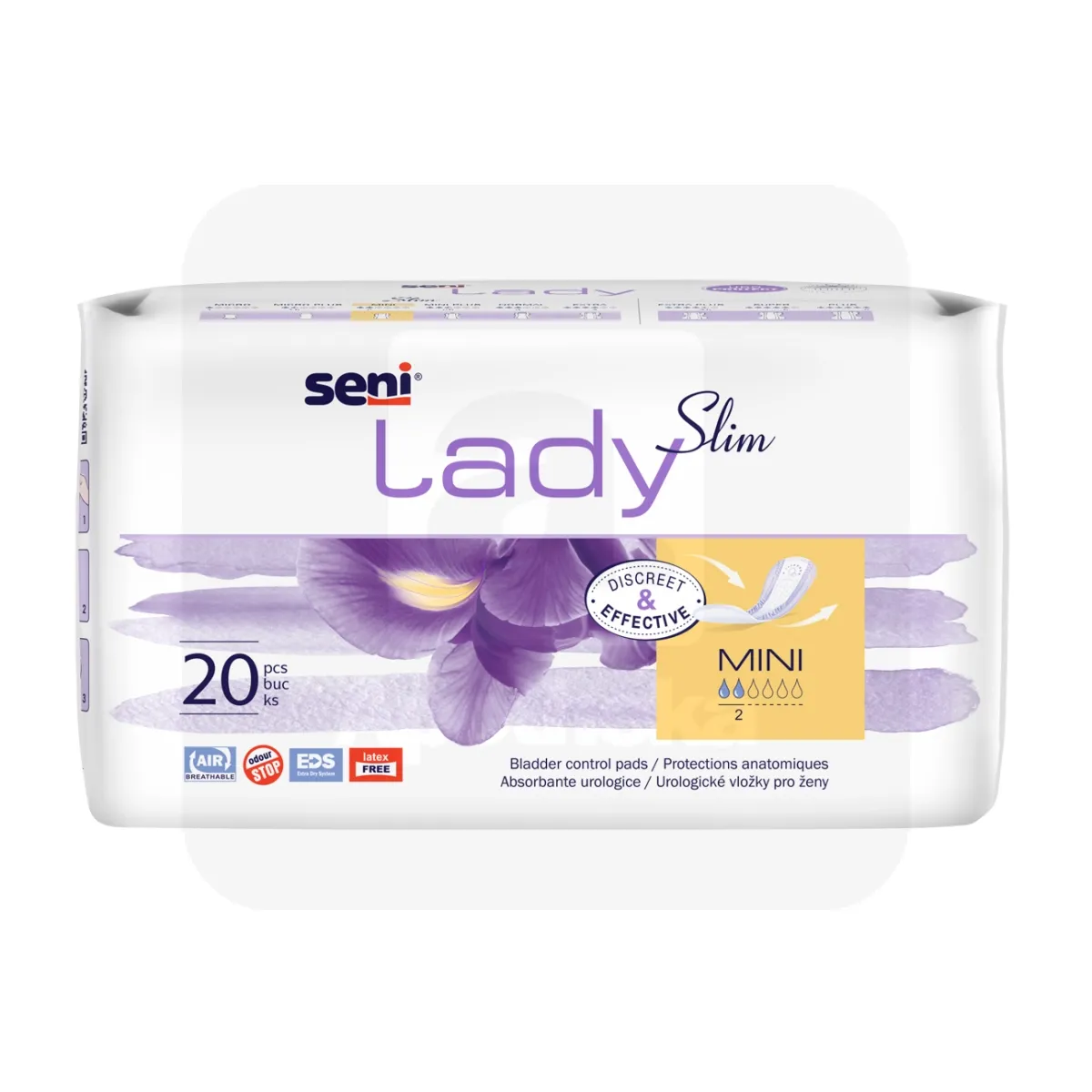 SENI LADY SLIM MINI URIINIPIDAM. SIDEMED 200ML N20 - Tootepilt
