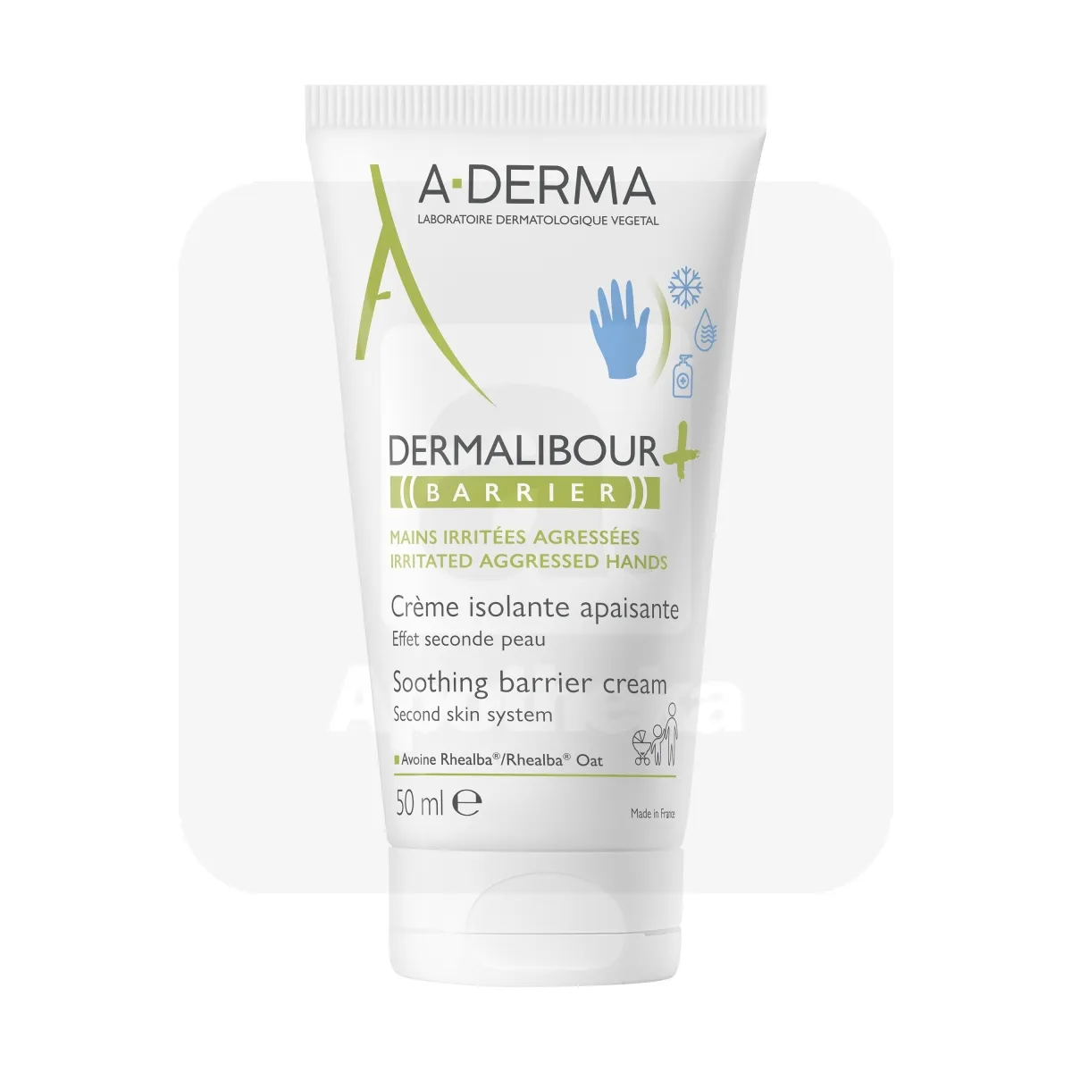 A-DERMA DERMALIBOUR+ BARRIER KAITSEV KREEM 50ML - Tootepilt