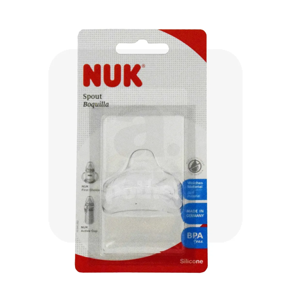 NUK FC PUDELI PEHME NOKK TILKUMISKINDEL (SILIK) 6-18 KUUD N1 - Tootepilt