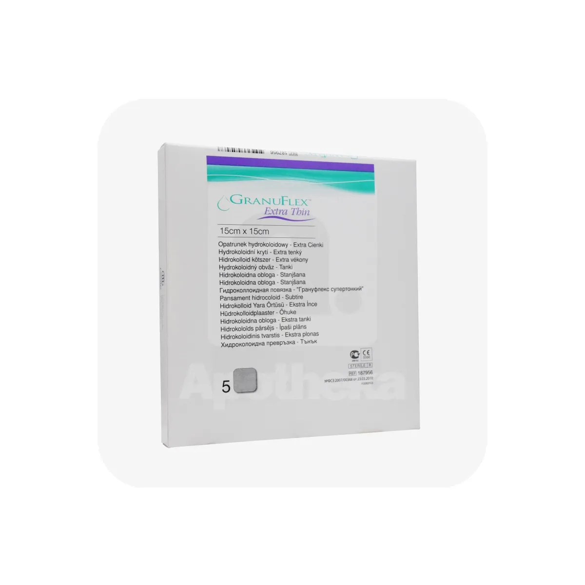 GRANUFLEX EXTRA THIN PLAASTER 15X15CM N5 - Tootepilt