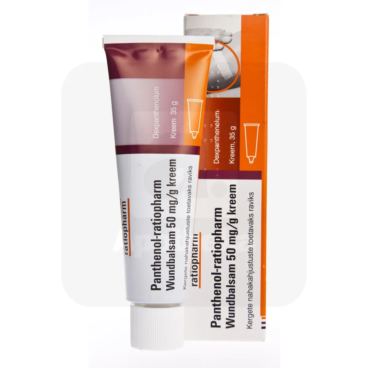 PANTHENOL-RATIOPHARM WUNDBALSAM 50MG/G 35G - Tootepilt