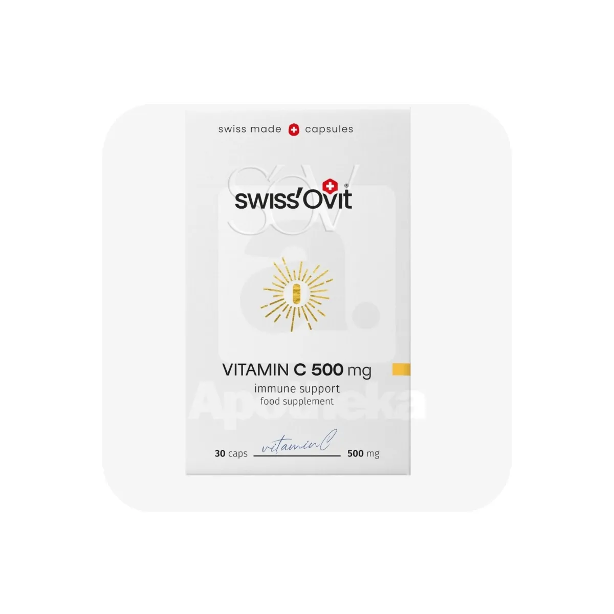 SWISSOVIT VITAMIIN C KAPSLID 500MG N30 - Tootepilt