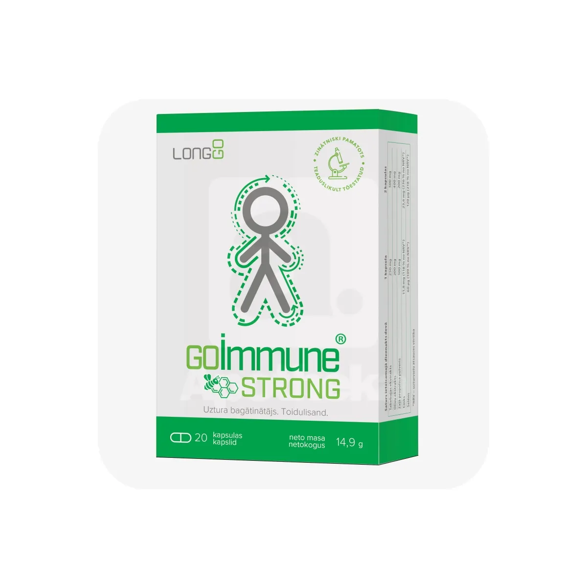 GOIMMUNE STRONG KAPSLID N20 - Tootepilt