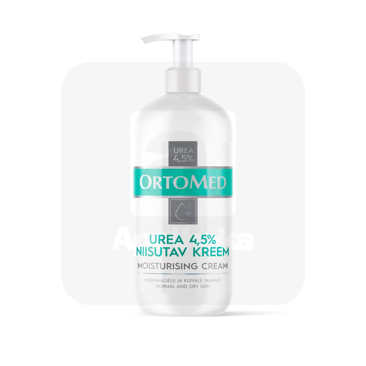 ORTO KREEM ORTOMED NIISUTAV  4,5% UREA 500ML - Tootepilt