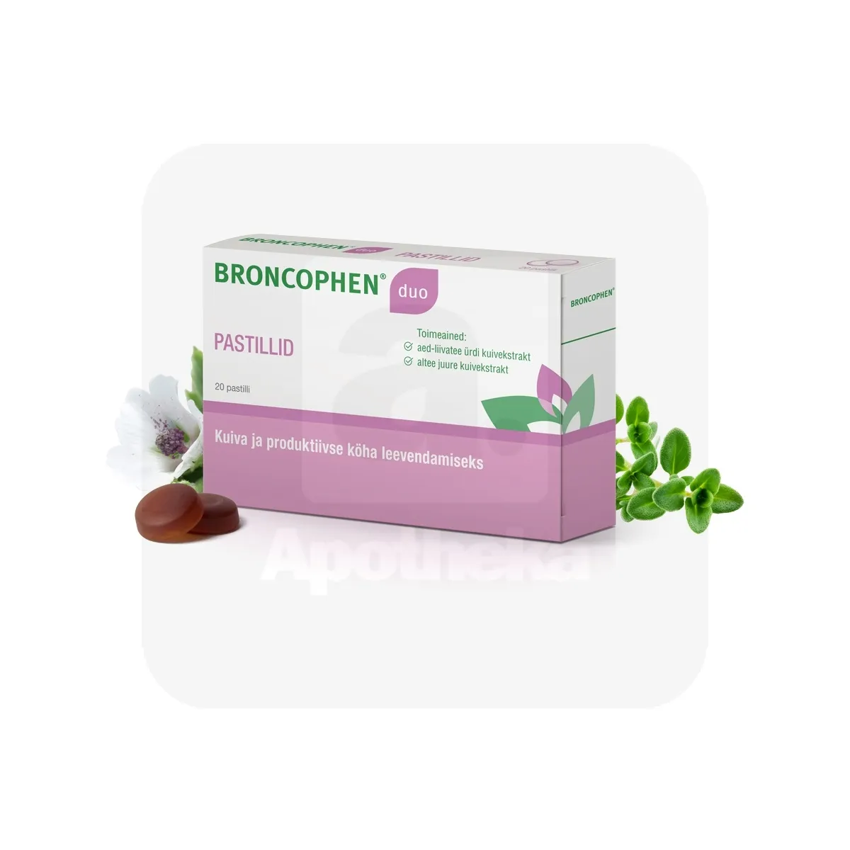 BRONCOPHEN DUO PASTILLID N20 - Tootepilt