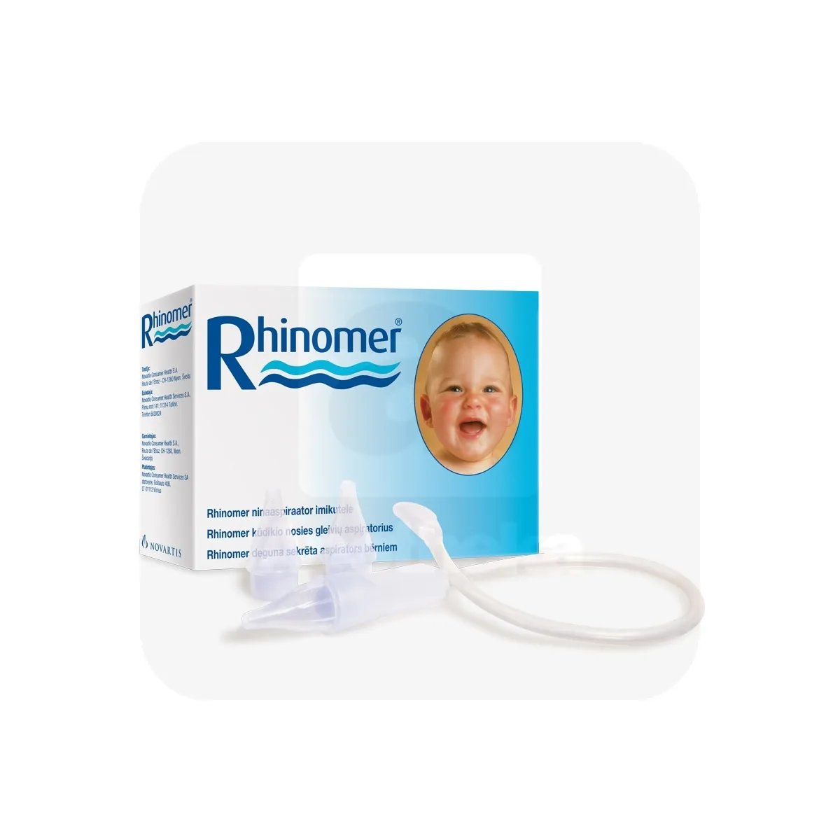RHINOMER NINAASPIRAATOR IMIKUTELE (3 OTSIKUGA) - Tootepilt