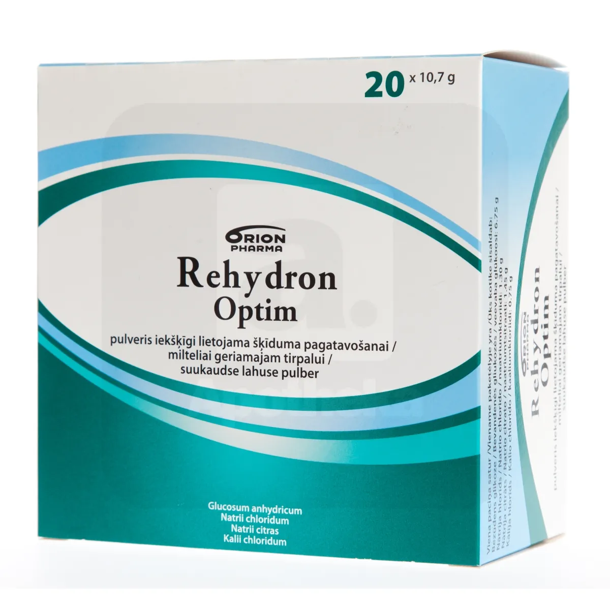 REHYDRON OPTIM SUUKAUDSE LAHUSE PULBER 10,7G N20 - Tootepilt