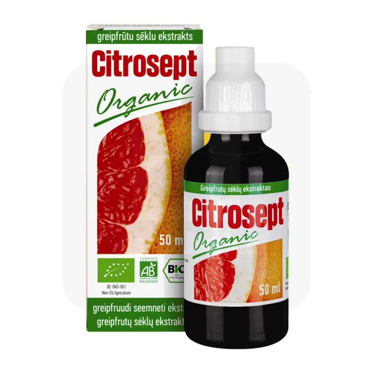CITROSEPT ORGANIC 50ML - Tootepilt
